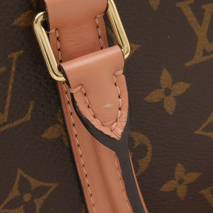 Louis Vuitton Monogram Souffle NV BB 2-Way Shoulder Bag Crossbody Peche