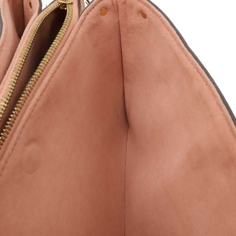 Louis Vuitton Monogram Souffle NV BB 2-Way Shoulder Bag Crossbody Peche
