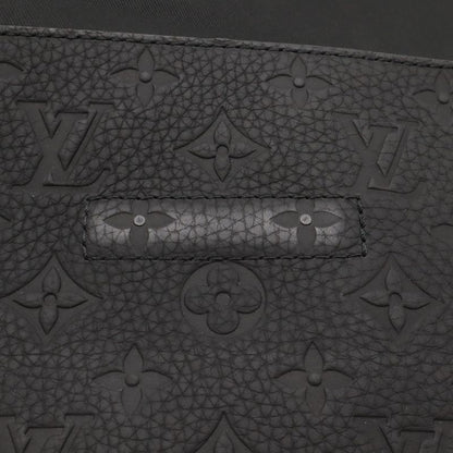Louis Vuitton Monogram Taurillon Pochette Steamer Clutch Noir