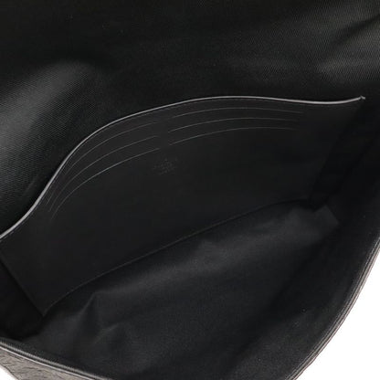 Louis Vuitton Monogram Taurillon Pochette Steamer Clutch Noir