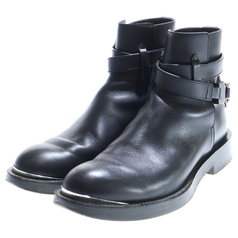 Dior Evidence Boots Jodhpur Buckle Black