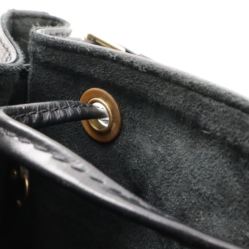 Louis Vuitton Epi Petit Noe Shoulder Bag One Shoulder Drawstring Shape Noir