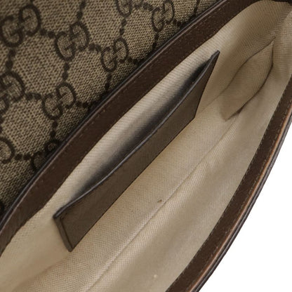 Gucci Ophidia Mini Bag GG Supreme Sherry Line Pochette Leather