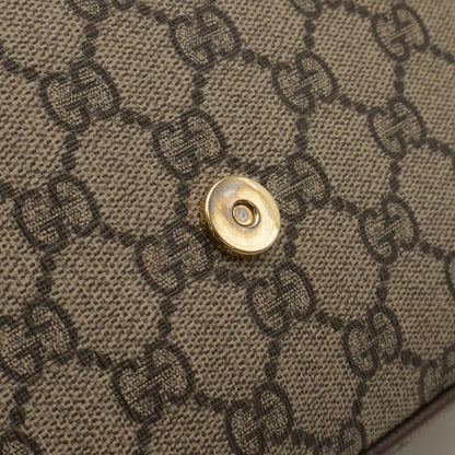 Gucci Ophidia Mini Bag GG Supreme Sherry Line Pochette Leather