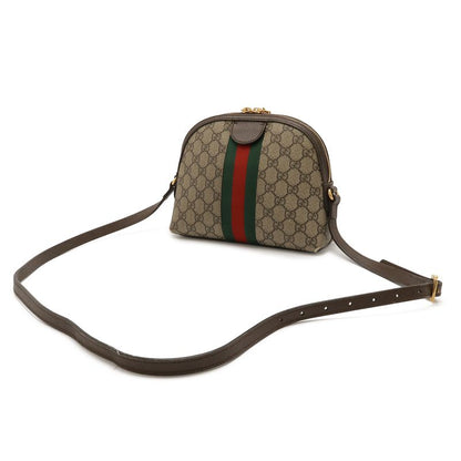 Gucci Ophidia Small Shoulder Bag GG Supreme Sherry Line Pochette