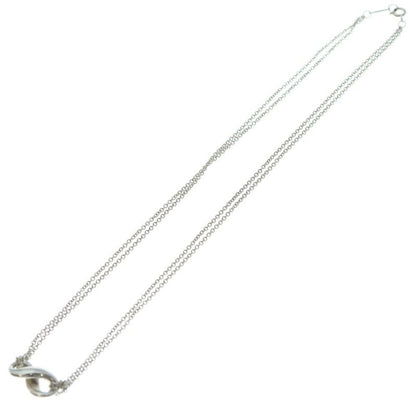 Tiffany & Co. Infinity Necklace Pendant Chain Silver