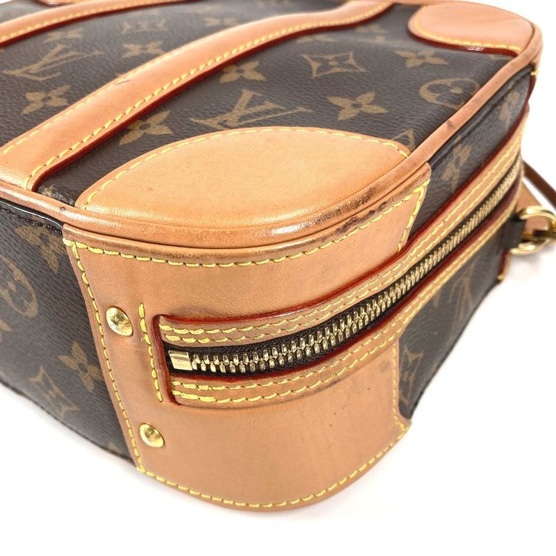 Louis Vuitton Boston Bag Varisette PM Monogram Canvas Brown