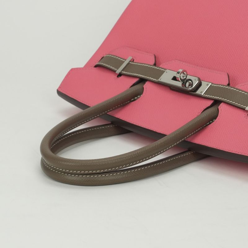 Hermes Birkin 30 Special Order Personal Order PO Bicolor Tote