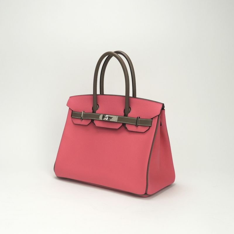 Hermes Birkin 30 Special Order Personal Order PO Bicolor Tote