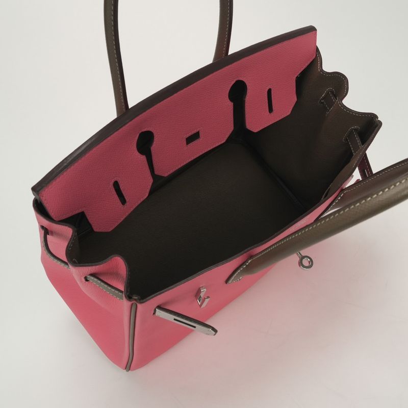 Hermes Birkin 30 Special Order Personal Order PO Bicolor Tote