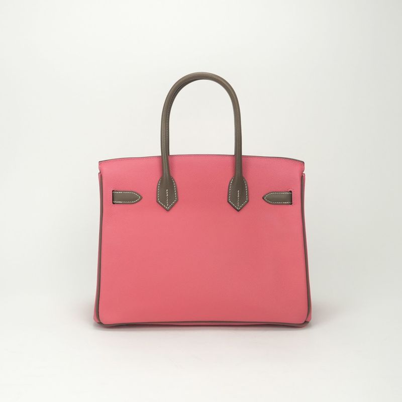 Hermes Birkin 30 Special Order Personal Order PO Bicolor Tote