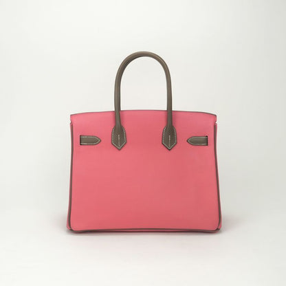 Hermes Birkin 30 Special Order Personal Order PO Bicolor Tote