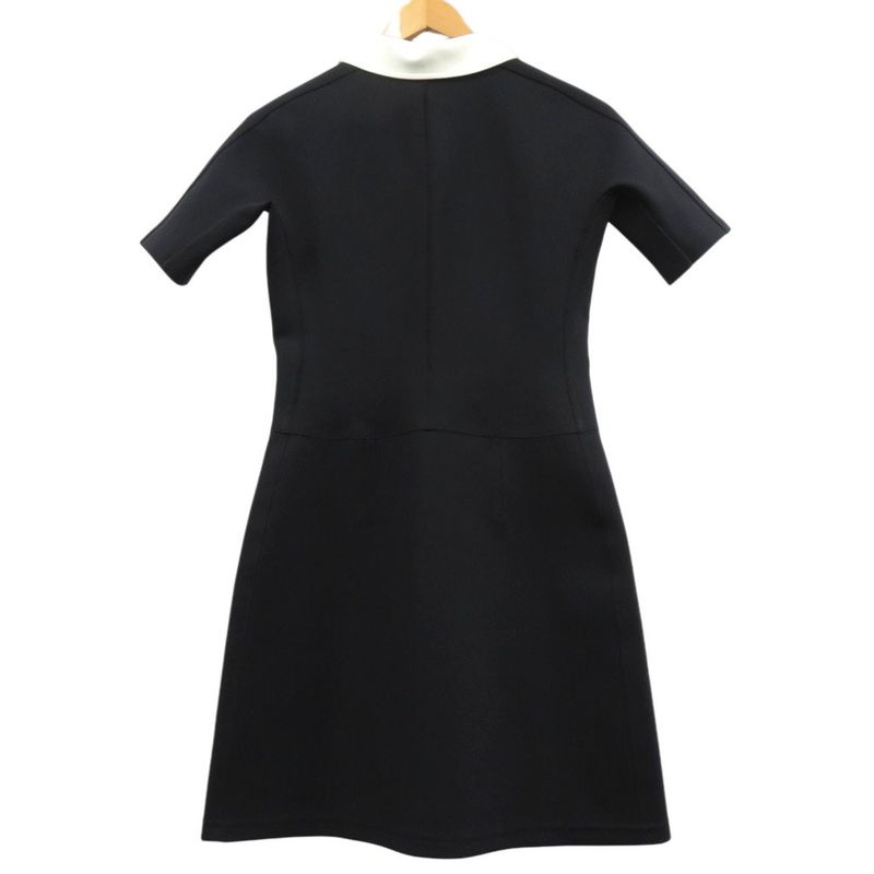 Louis Vuitton Technical Jersey Peter Pankara Dress Sporty Half Fastener