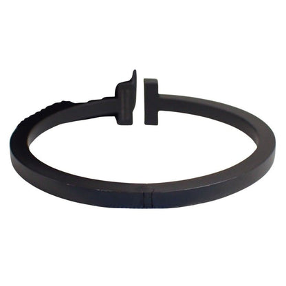 Tiffany & Co. Bangle T Square Black Stainless Steel