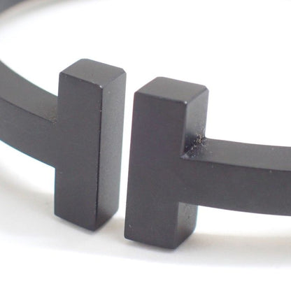 Tiffany & Co. Bangle T Square Black Stainless Steel