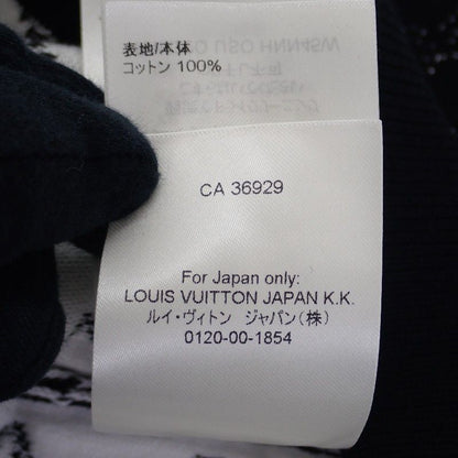 Louis Vuitton Monogram Gradient Hoodie S Top Cotton Black