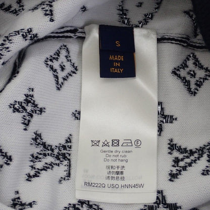 Louis Vuitton Monogram Gradient Hoodie S Top Cotton Black