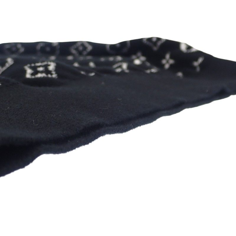 Louis Vuitton Monogram Gradient Hoodie S Top Cotton Black