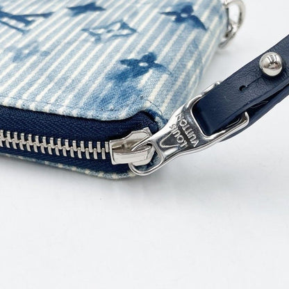Louis Vuitton Wallet Zippy Compact Wallet Blue Monogram Water Color