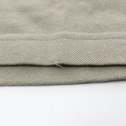 Hermes Polo Shirt Khaki Cotton Cashmere