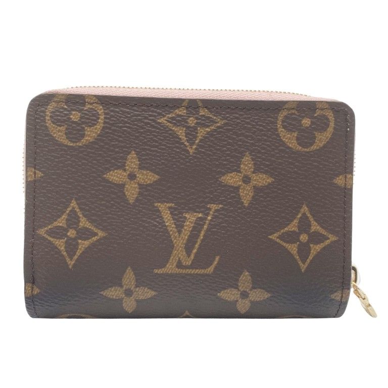 Louis Vuitton Wallet Portefeuille Rose Velours Monogram Bifold