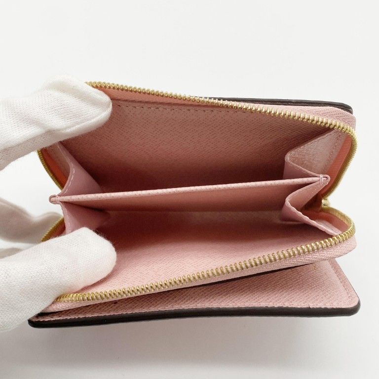 Louis Vuitton Wallet Portefeuille Rose Velours Monogram Bifold
