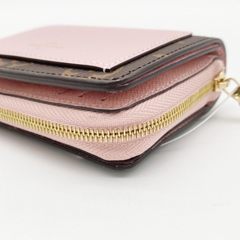 Louis Vuitton Wallet Portefeuille Rose Velours Monogram Bifold