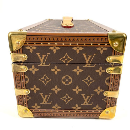 Louis Vuitton Trunk Coffret Chien Pagne Monogram Canvas Brown