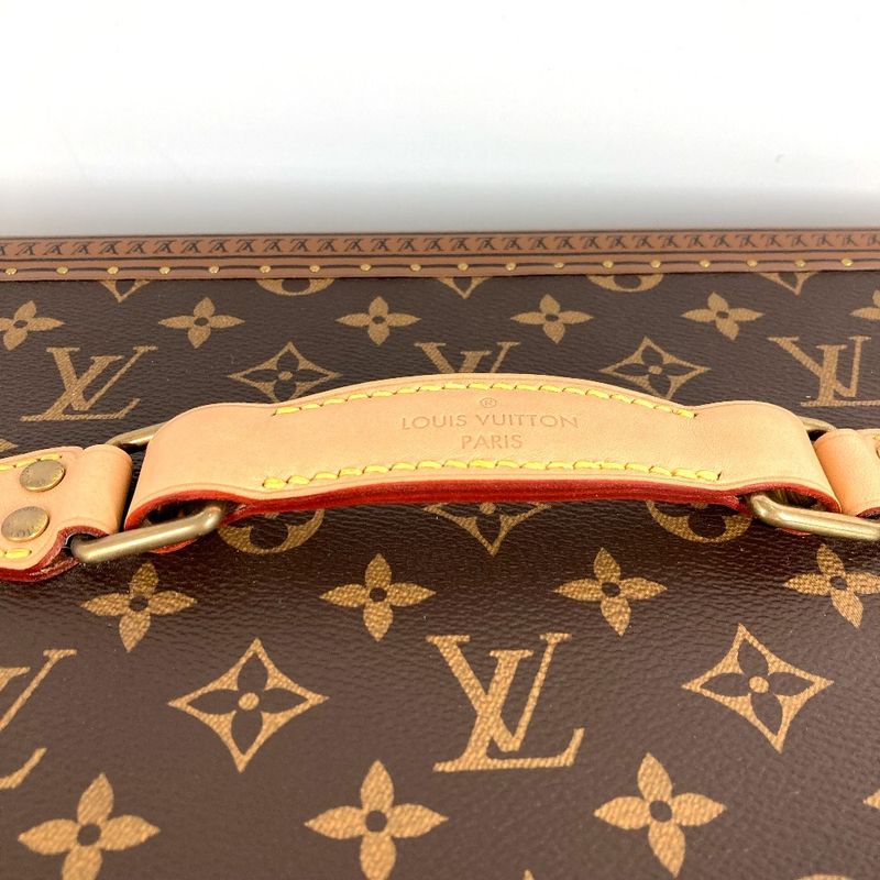 Louis Vuitton Trunk Coffret Chien Pagne Monogram Canvas Brown