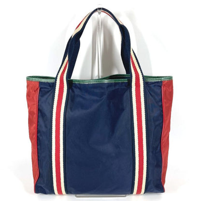 Gucci Shoulder Bag Hysteria Logo Nylon Navy