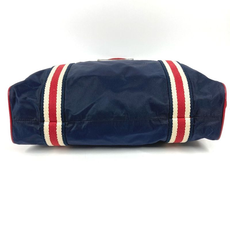 Gucci Shoulder Bag Hysteria Logo Nylon Navy