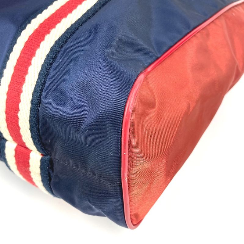 Gucci Shoulder Bag Hysteria Logo Nylon Navy
