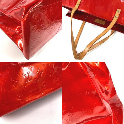 Louis Vuitton Shoulder Bag Lead GM Monogram Vernis Canvas Red