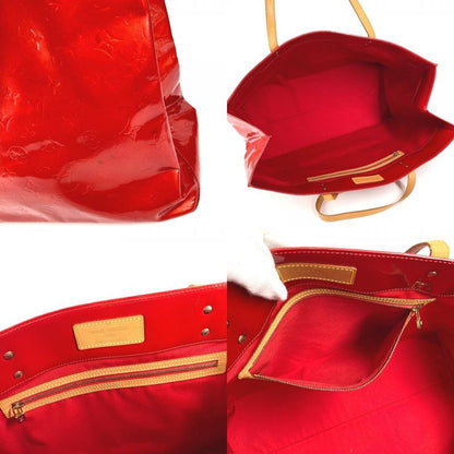 Louis Vuitton Shoulder Bag Lead GM Monogram Vernis Canvas Red