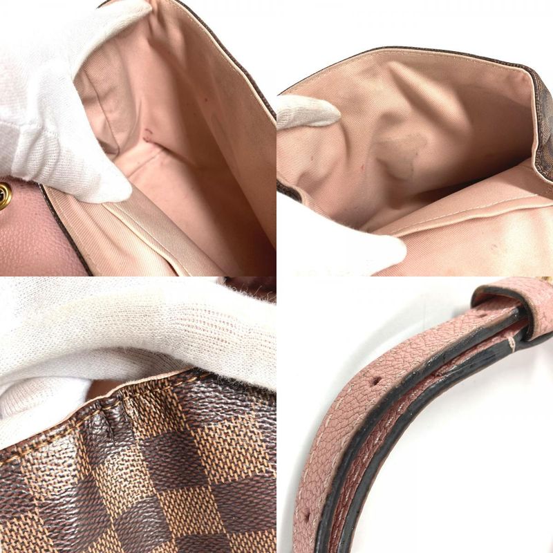 Louis Vuitton Backpack Crampton Damier Canvas Pink