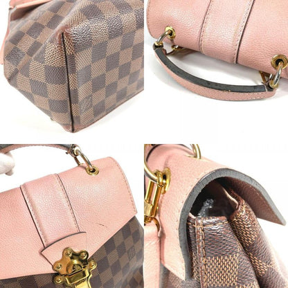 Louis Vuitton Backpack Crampton Damier Canvas Pink
