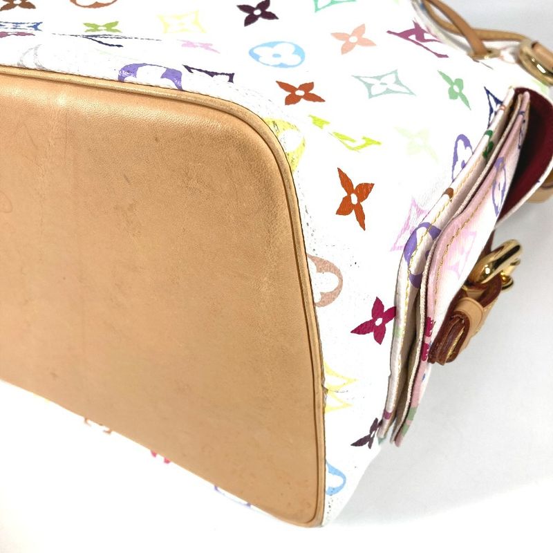 Louis Vuitton Shoulder Bag Petit Noe Monogram Multicolor Canvas Bronze