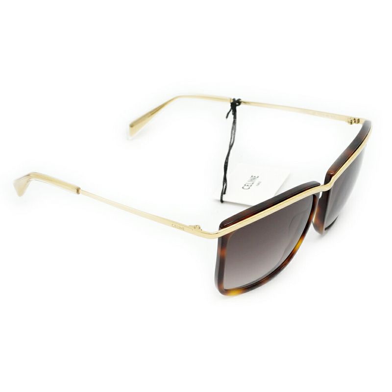 Celine Sunglasses Brown Gold Eyewear