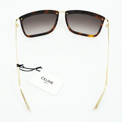 Celine Sunglasses Brown Gold Eyewear