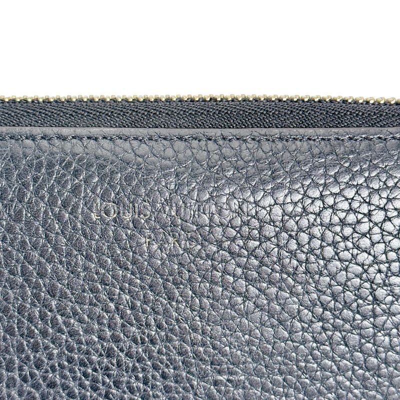 Louis Vuitton Taurillon Portefeuille Comet L-shaped Zipper Long Wallet