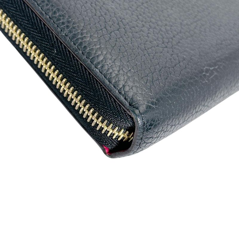 Louis Vuitton Taurillon Portefeuille Comet L-shaped Zipper Long Wallet