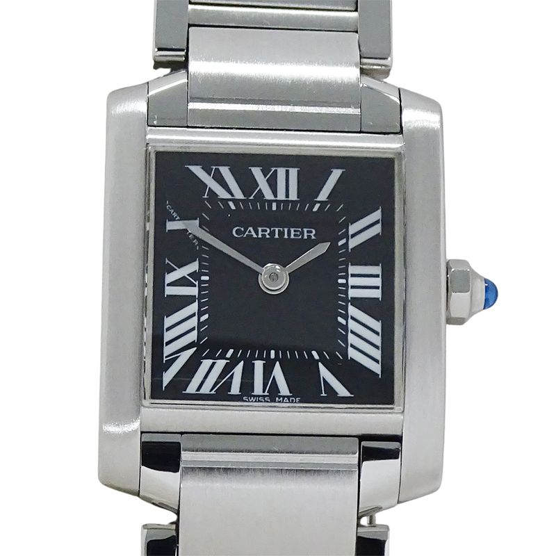 Cartier Watch Tank Francaise SM Asia Limited Quartz QZ Stainless