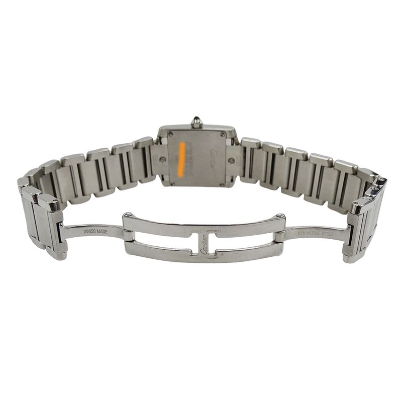 Cartier Watch Tank Francaise SM Asia Limited Quartz QZ Stainless