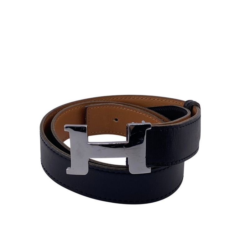 Hermes Belt Constance Silver