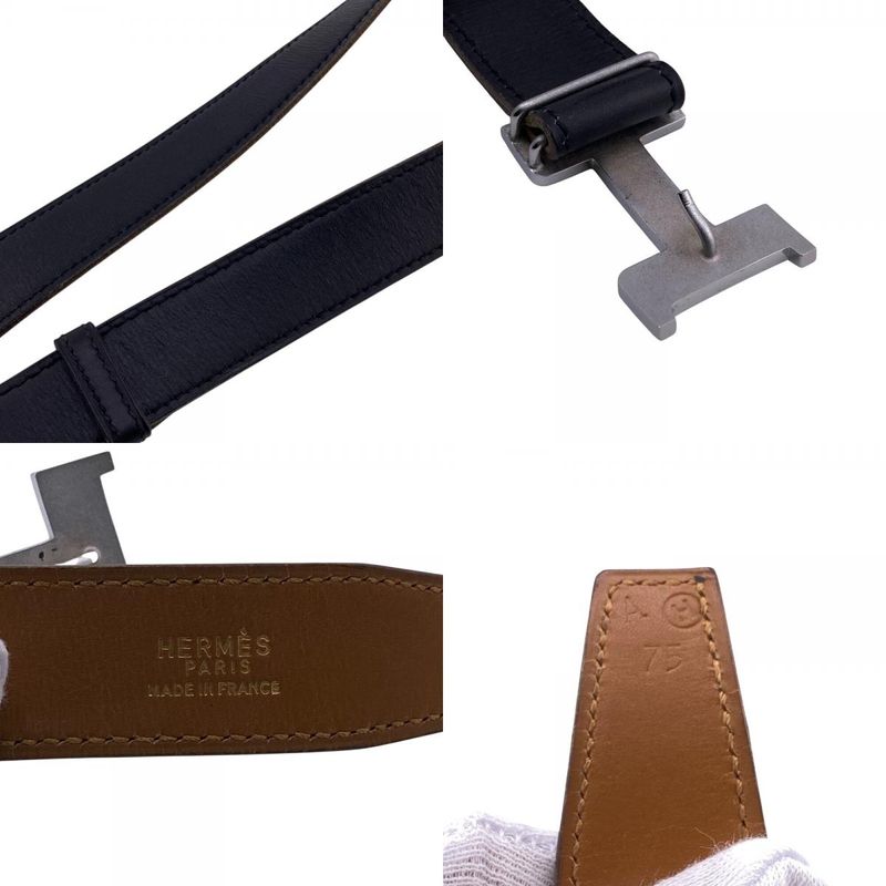 Hermes Belt Constance Silver