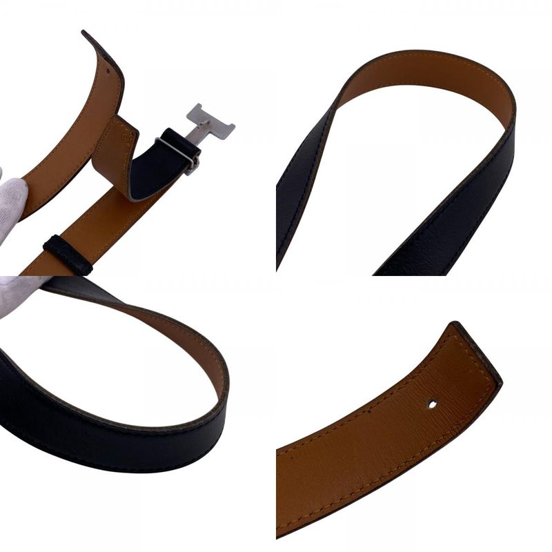 Hermes Belt Constance Silver