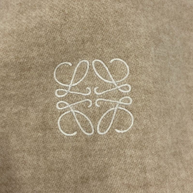Loewe Muffler White Scarf