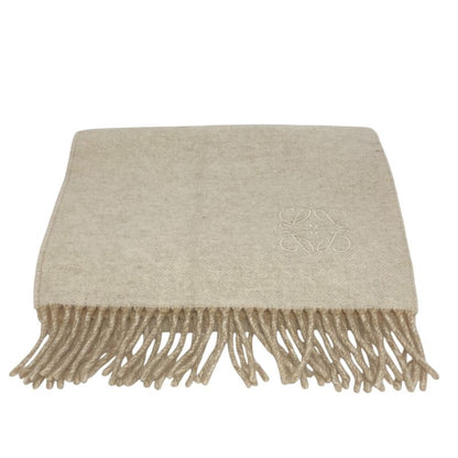 Loewe Muffler White Scarf