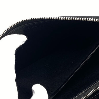 Balenciaga Round Zip Wallet Everyday Long Black