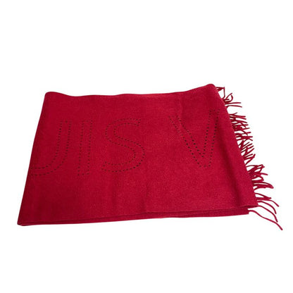 Louis Vuitton LV Perfo Muffler Red Scarf